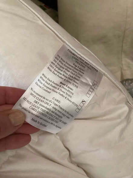 Photo of free Down mattress topper kingsize (Walton Manor OX2) #4