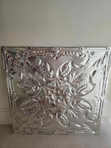 Photo of free Metal decorative squares (x2) (Earlsfield SW18) #1