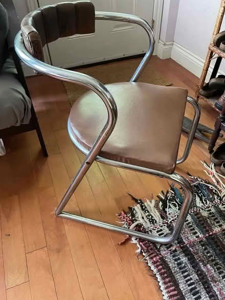 Photo of free American Art Deco style desk chair (Oakridge) #1
