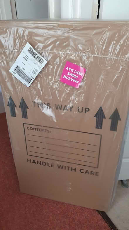Photo of free 3 Cardboard packing boxes (Parson's Heath CO4) #1