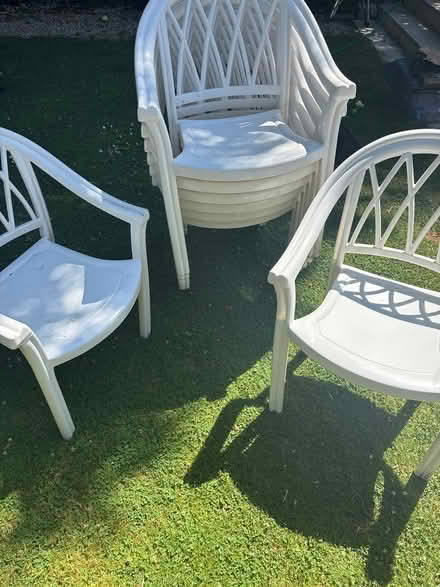 Photo of free Plastic chairs (Dalkey) #1
