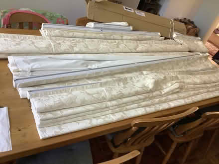 Photo of free Roman blinds (qty 7), cream colour (Saughall village CH1) #1