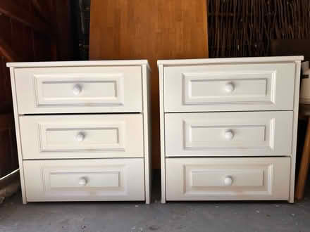 Photo of free 2 large bedside cabinets (Chailey) #1