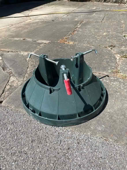Photo of free Christmas tree stand (Bakewell DE45) #1