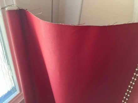 Photo of free 120cm roller blind red (ME1) #1