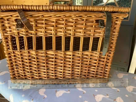 Photo of free Wicker pet carrier (South Ockendon RM15) #1