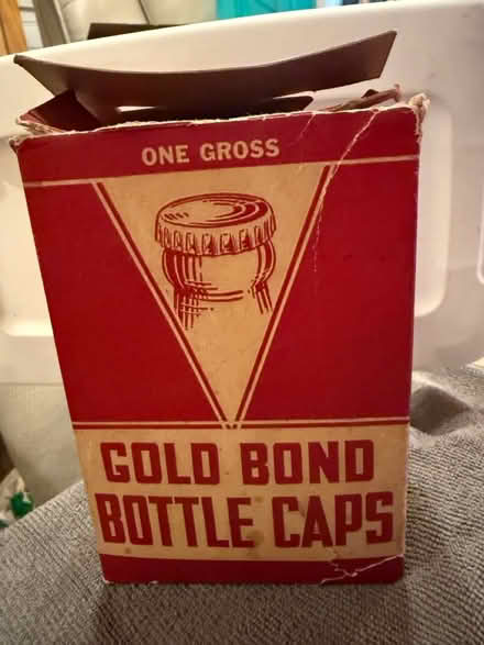 Photo of free Vintage Gold Bond Bottle Caps (Woburn on the Burlington line) #1