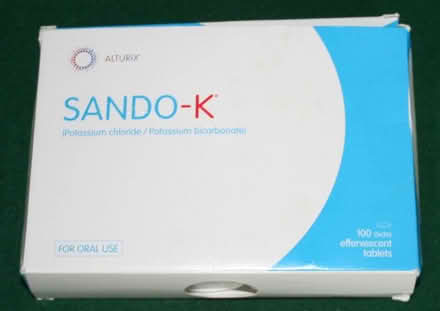 Photo of free Unopened box Sando K potassium supplements (Barrow upon Soar LE12) #1