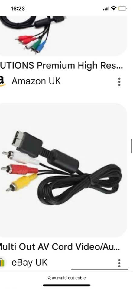 Photo of Multi Av wire for ps3 (NW10 Harlesden) #1