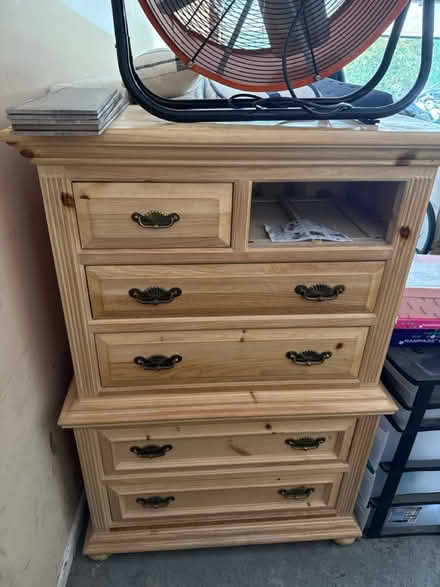 Photo of free Wood bed set (Powder Springs) #3