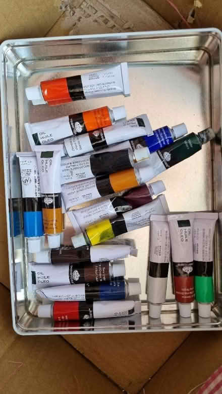 Photo of free Oil paints (Charlton Kings GL52) #1