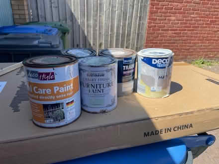 Photo of free paint (variety) (CV23, Coton Park) #1