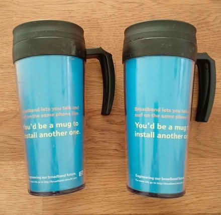 Photo of free 2 Coffee Travel Mugs (Harlington UB3) #1
