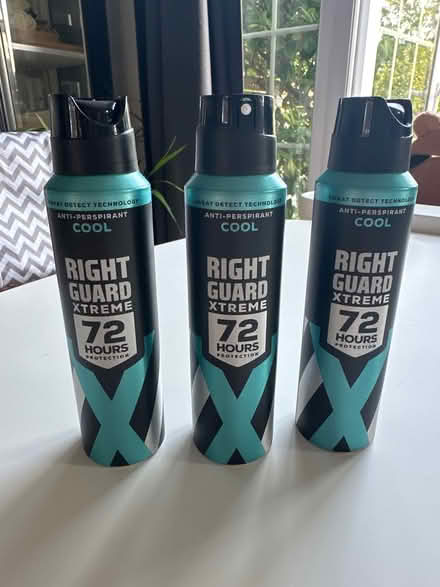 Photo of free Unused Right Guard Men’s deodorant (Worcester Park, KT4) #1