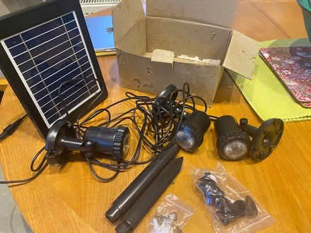 Photo of free Solar pond lights (SS0 Westcliff) #1