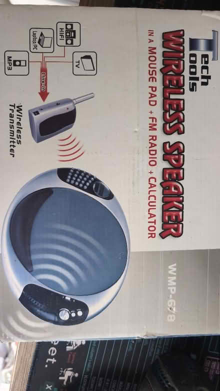 Photo of free Wireless Speaker in Mouse Pad (Wistaston CW2) #1
