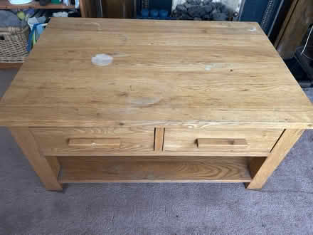Photo of free Sturdy coffee table (Reigate RH2) #3