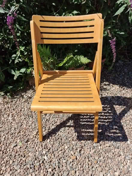 Photo of free 4 folding chairs (ex Ikea) (Barnhill DD5) #1