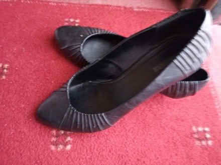 Photo of free Black pair of Court shoes Size 7 (West Drayton UB7) #2