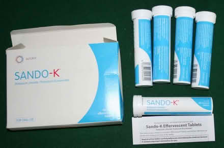 Photo of free Unopened box Sando K potassium supplements (Barrow upon Soar LE12) #3