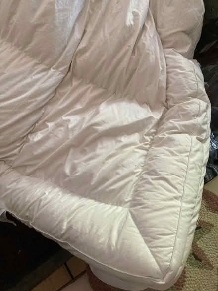 Photo of free Down mattress topper kingsize (Walton Manor OX2) #3