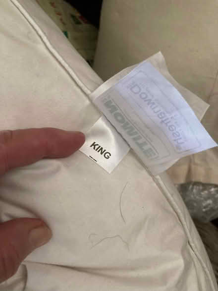 Photo of free Down mattress topper kingsize (Walton Manor OX2) #2