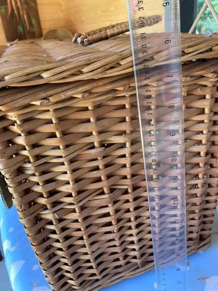 Photo of free Wicker pet carrier (South Ockendon RM15) #3