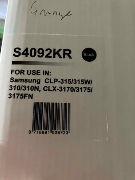 Photo of free Printer Toner Cartridges Samsung (Twickenham Green) #1