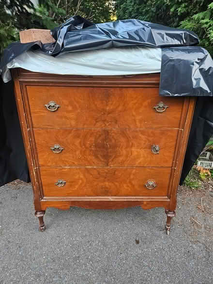 Photo of free 3 drawer tall dresser (Near the experimental farm) #1