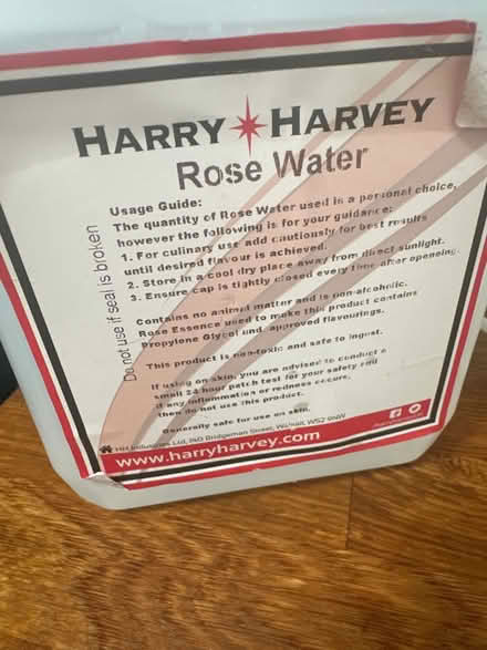 Photo of free Rose water (AL1 4QN) #1
