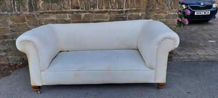 Photo of free White Sofa S10 (S10 Endcliffe Vale) #1