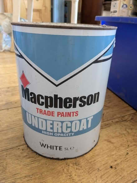 Photo of free 5L white undercoat (Hove Green BN3) #1