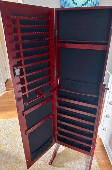 Photo of free Wooden Jewelry Armoire (Toms River) #1