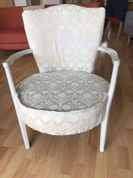 Photo of free pair of upcycled armchairs (Western Harbour EH6) #1