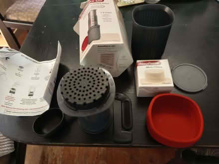 Photo of free Aeropress with travel case and filters, as new (Caton LA2) #1