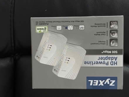 Photo of free Pair of Zyxel Powerline adapters (Spital CH63) #1