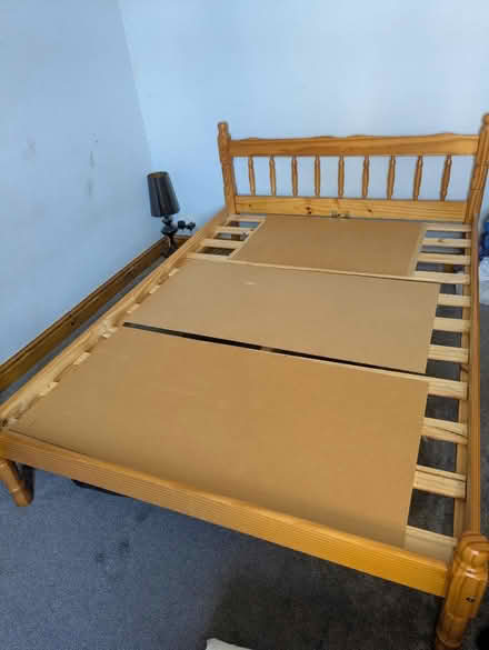 Photo of free Double bed frame (Nuneaton CV11) #1