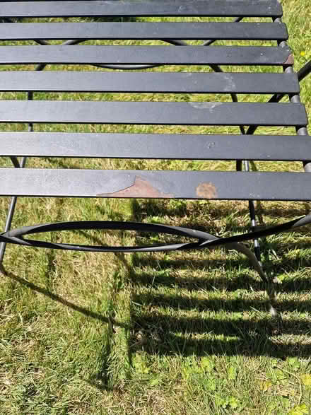 Photo of free Black metal seat (Windsor SL4) #2