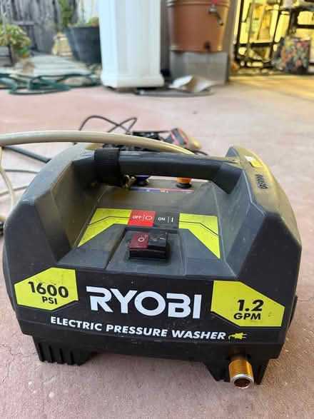 Photo of free ryobi pressure washer (San Jose/ Santa Clara border) #1