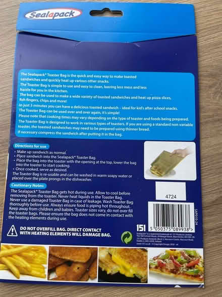 Photo of free Toaster bag (Edenbridge) #2