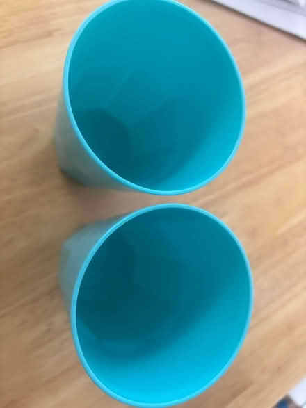 Photo of free 2 blue plastic cups (Balham, SW12) #2