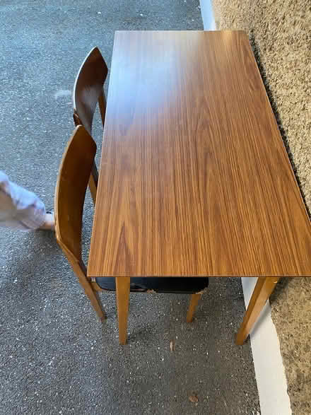 Photo of free Kitchen table and 2 chairs (Rathfarnham) #1