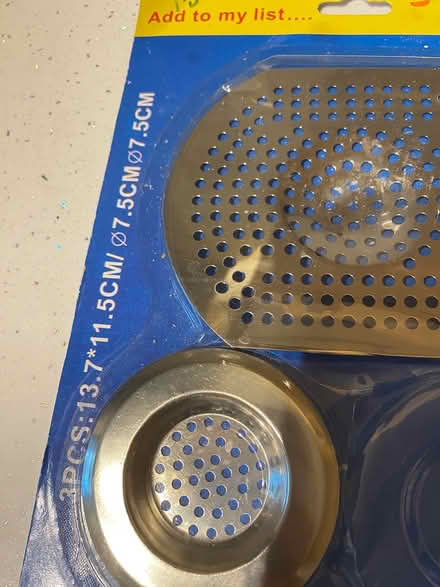 Photo of free Drain / sink covers (Tooting SW17) #2