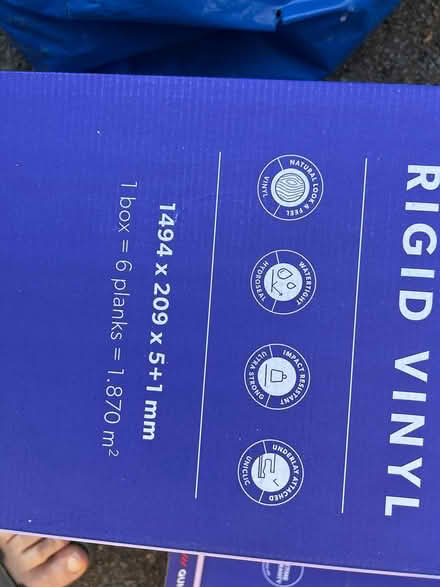 Photo of free Quick-Step Amber Oak vinyl flooring (Weston village, Bath) #3