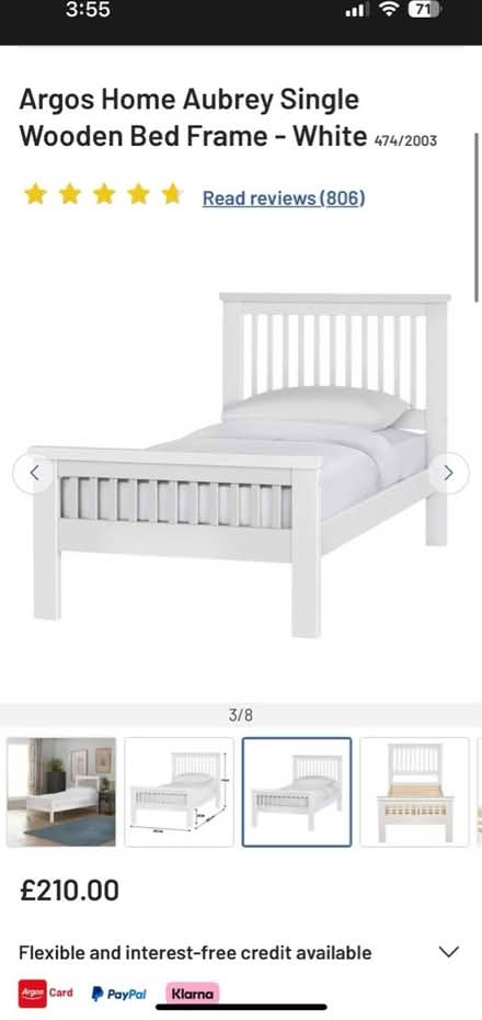 Photo of free Single bed (L27) #1