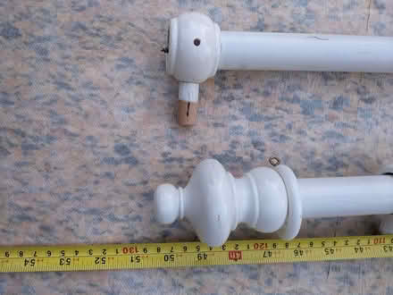 Photo of free Curtain pole and rings (batchworth HA6) #4