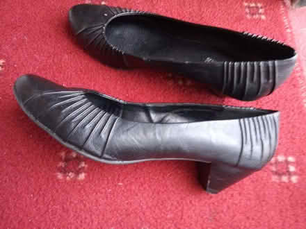 Photo of free Black pair of Court shoes Size 7 (West Drayton UB7) #1
