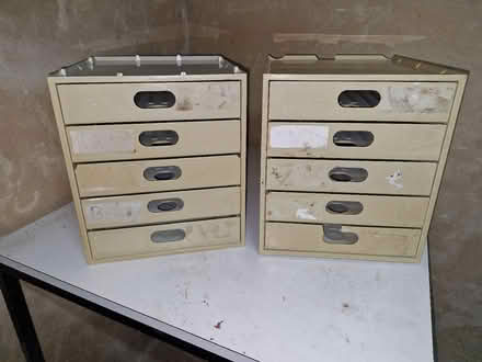 Photo of free Plastic drawers (Whiteway GL6) #1