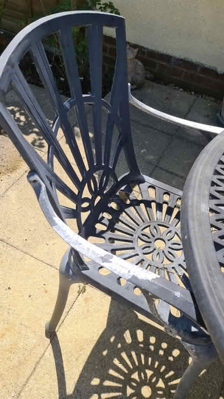 Photo of free Garden Ding Table and Chairs (Ferring BN12) #2