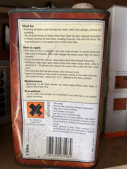 Photo of free Stone floor sealer (Northmoor OX29) #2